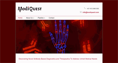 Desktop Screenshot of modiquest.com